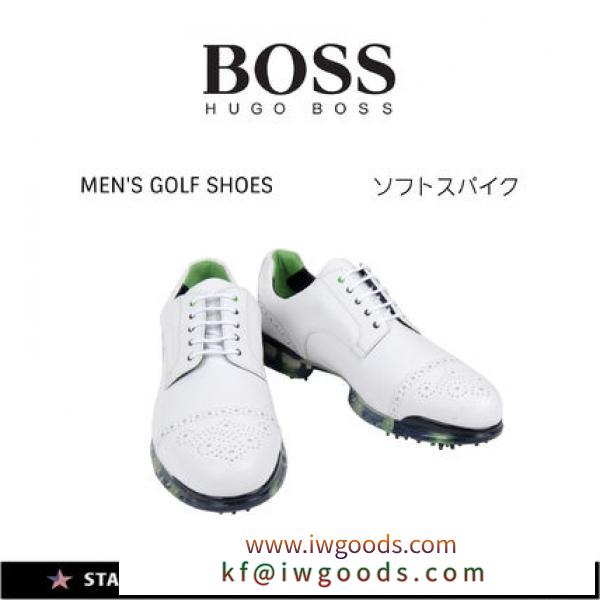 日本未発売 BOSS ブランド コピー Golf Pro メンズゴルフ レザーシューズ iwgoods.com:5jesei