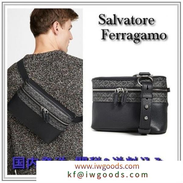 Salvatore FERRAGAMO スーパーコピー◆Dynamo Gancini クロスボディバッグ iwgoods.com:ak74y3