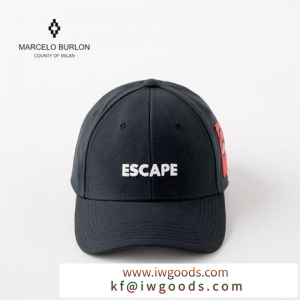 [MARCELO Burlon スーパーコピー x Starter] Escape ロゴ キャップ iwgoods.com:es5lys