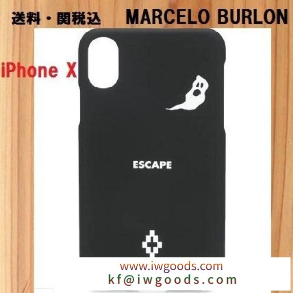 【大特価 残り僅か】MARCELO Burlon ブランドコピー iEscape Phone X  ケース iwgoods.com:u485gw