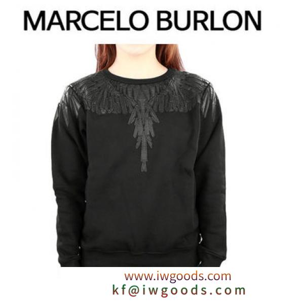 Marcelo Burlon ブランドコピー商品 ★ CWBA015F1600 2094 1010 スウェットシャツ iwgoods.com:qme2ue