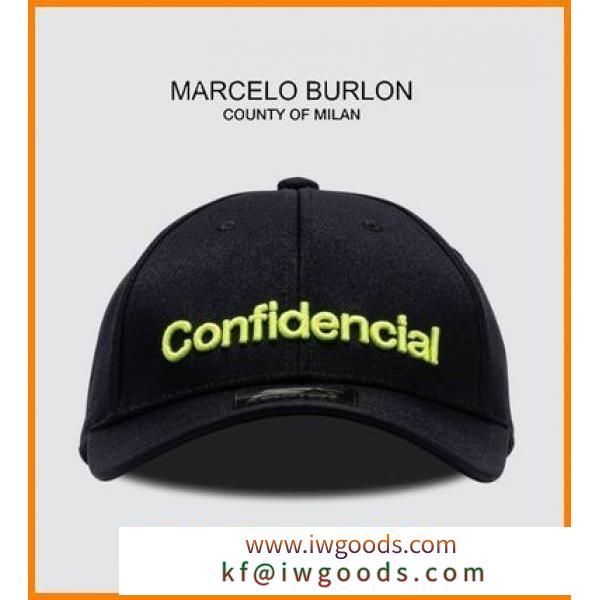 【国内発送】Marcelo Burlon ブランドコピー商品 Confidencial Starter キャップ iwgoods.com:88b9qq