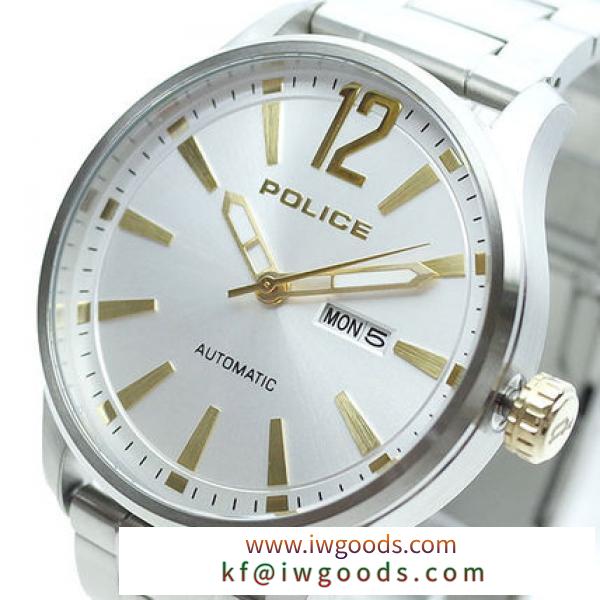 ポリス ブランド コピー POLICE 偽物 ブランド 販売 腕時計 メン 自動巻き ホワイト  PL.14840JS/04M iwgoods.com:clqwlf
