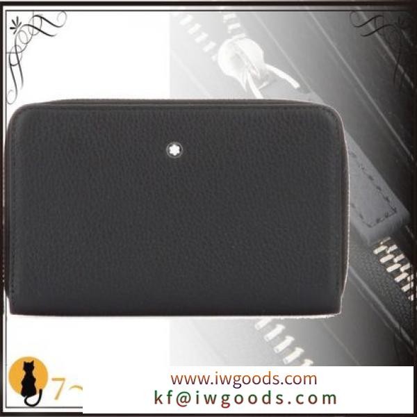 関税込◆Black leather Meisterstuck wallet iwgoods.com:xkr1i8