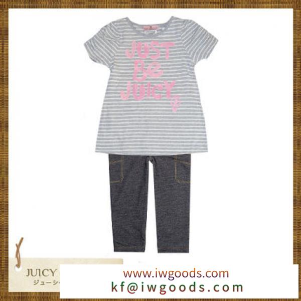 JUICY COUTURE コピー商品 通販 ボーダーTシャツ&スパッツ セットアップ iwgoods.com:io3pvp