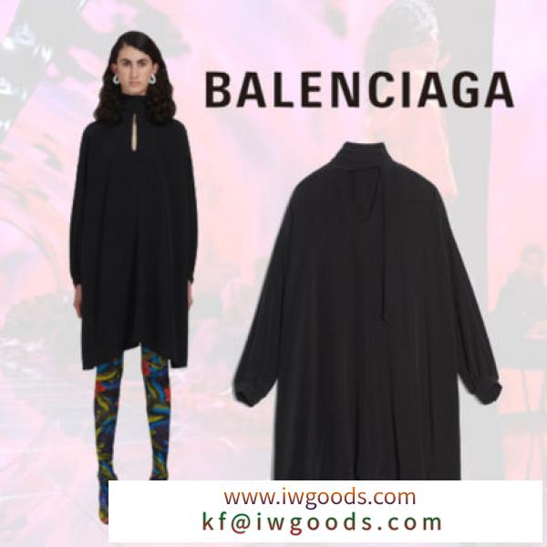 2019AW 新作 BALENCIAGA ブランドコピー FLUID VAREUSE DRESS iwgoods.com:lazr8v