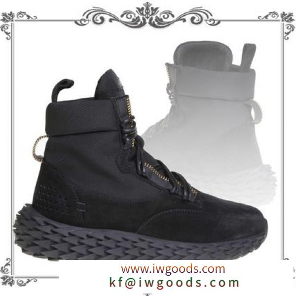 関税込◆Giuseppe ZANOTTI 激安スーパーコピー Urchin Sneakers In Black Suede iwgoods.com:mq51xj