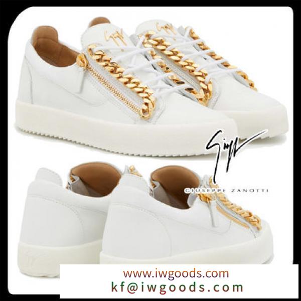 ●関税・送料込●Giuseppe ZANOTTI コピーブランド Frankie Chain Sneaker iwgoods.com:kofw9f