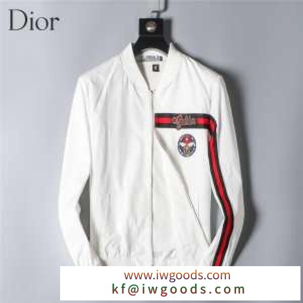限定セール高品質　Dior スーパーコピーブルゾン　ホワイトブラック2色ご用意  ディオールコピーメンズ　定番人気スマート一枚 iwgoods.com u4bSna