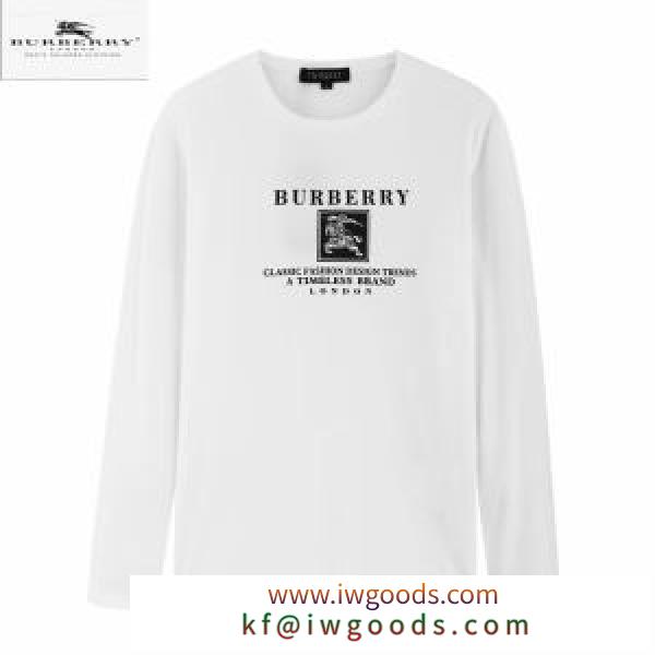 速報！2022年秋ファッショントレンド バーバリー BURBERRY 長袖Tシャツ 3色可選 新作アイテムが今年流 iwgoods.com T51Xry