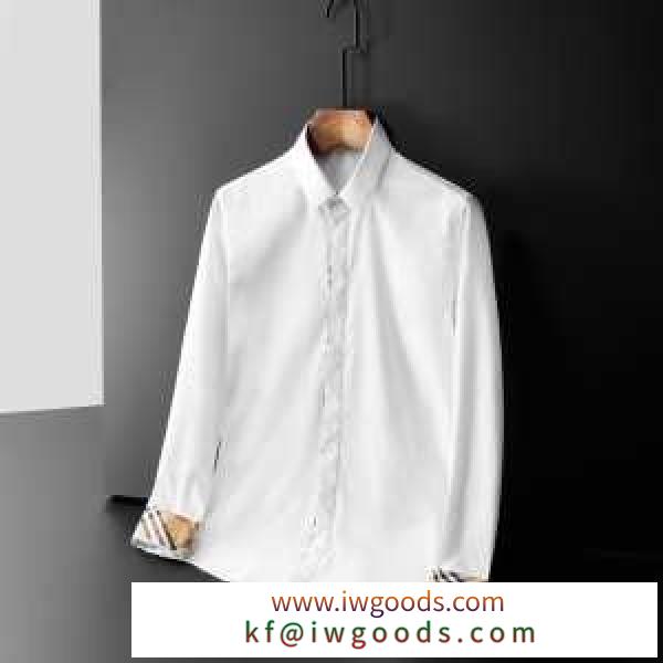 シャツ バーバリー メンズ 素敵な気品あるアイテム Burberry コピー Stretch Cotton Poplin Shirt ホワイト 限定品 お買い得 iwgoods.com Ceya8D