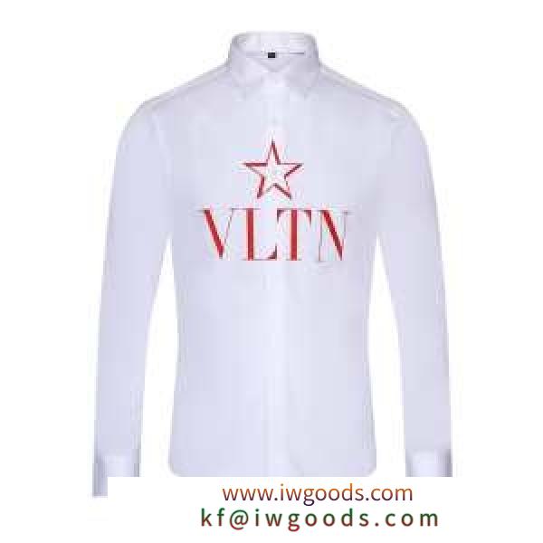 VLTN ヴァレンティノ メンズ シャツ 見た目の上品さで魅了 限定品 VALENTINO コピー ホワイト デイリー スター ブランド 最高品質 iwgoods.com Tbauyq