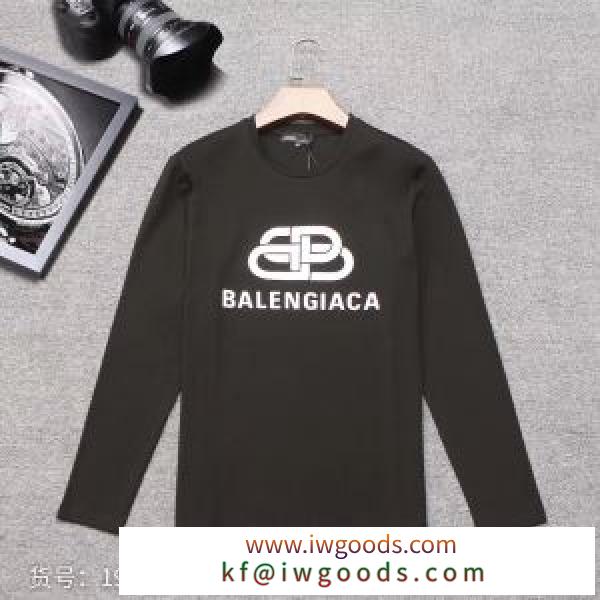 気になる2022年秋のファッション バレンシアガ Balenciaga 長袖Tシャツ 3色可選 人気の秋冬新作再登場 iwgoods.com ve8bOf