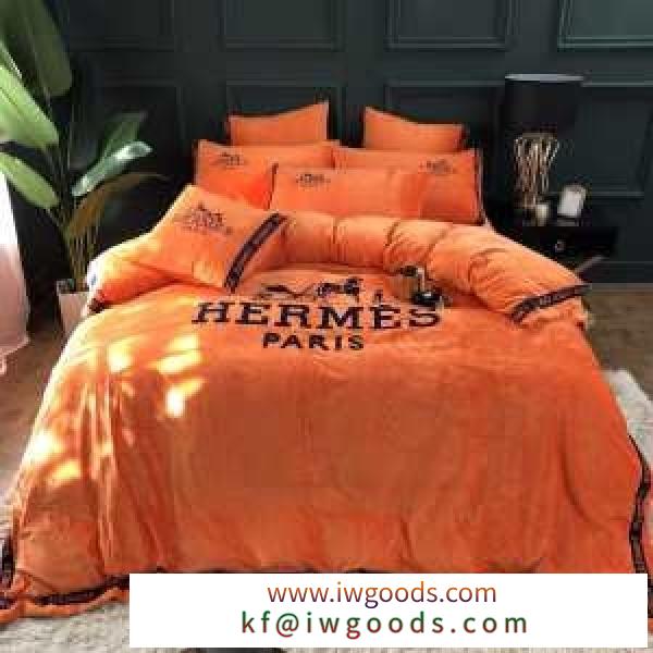 寝具4点セット エルメス HERMES 季節感と柔らかい雰囲気を演出 2020年秋に買うべき iwgoods.com uC8Hvm