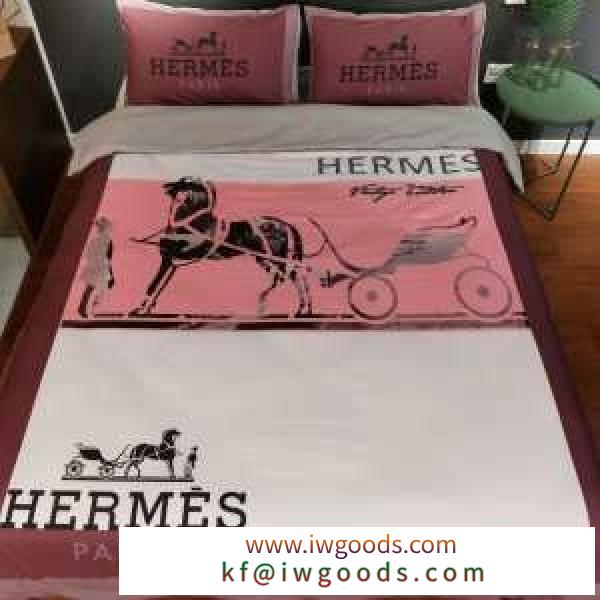 2020年秋に買うべき 冬でもおしゃれと暖かさの両立を叶える エルメス HERMES 寝具4点セット iwgoods.com Lr8nOv