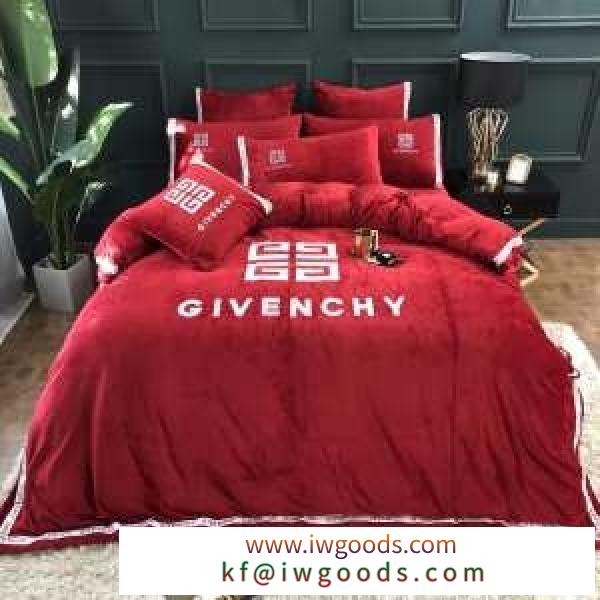 冬の落ち着いたファッションに取り ジバンシー GIVENCHY 寝具4点セット 2020秋冬の新作 iwgoods.com W5Deyq