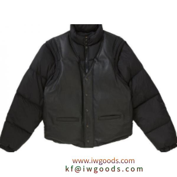 限定価格Supreme Schott Down Leather Vest Puffy Jacket シュプリーム コピー ダウンジャケット スタイリッシュ 防寒性抜群 iwgoods.com 1H9rCe