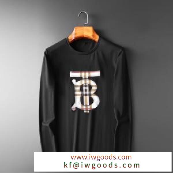 2020年秋に買うべき 2色可選 着こなしに素敵なエッセンス バーバリー BURBERRY 長袖Tシャツ iwgoods.com TfWrGv