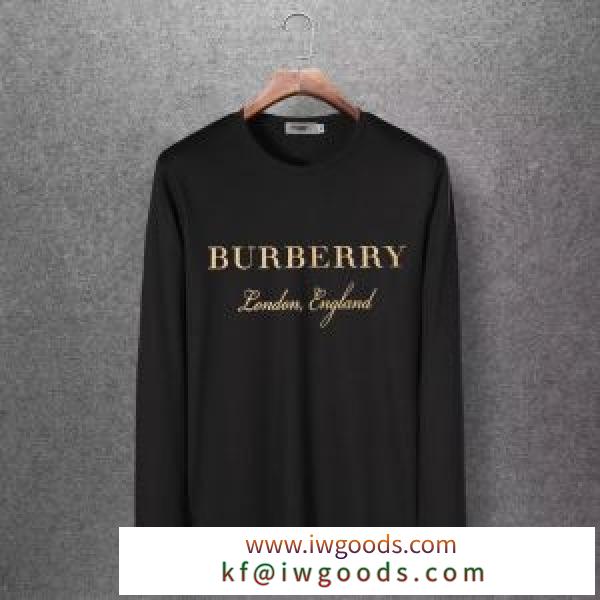 暖かくてナチュラルな雰囲気 4色可選 バーバリー BURBERRY 長袖Tシャツ 2020秋冬憧れスタイル iwgoods.com 9vaSDm