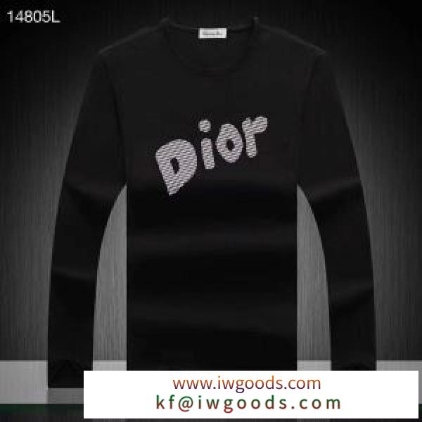 今年の冬のトレンドデザイン 2色可選 2020秋冬定番コーデ ディオール DIOR 長袖Tシャツ iwgoods.com bKnCCe