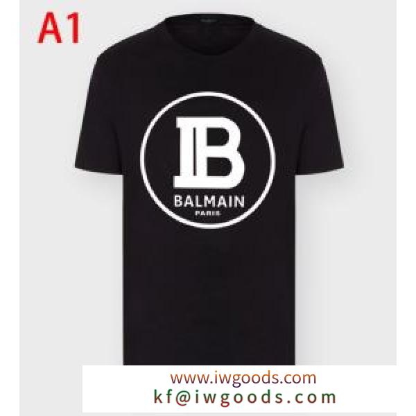 多色可選　お値段もお求めやすい バルマン 2020話題の商品 BALMAIN 半袖Tシャツランキング1位 iwgoods.com qiO5Pz