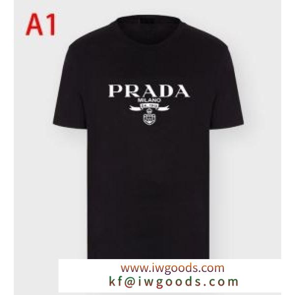 気になる2020年新作  半袖Tシャツ 人気が再燃中 プラダ 使い勝手のいい PRADA 上質な素材と高尚な iwgoods.com LvWnyq