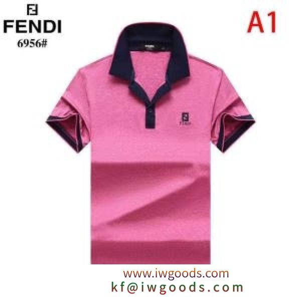 半袖Tシャツ 3色可選 爽やかな印象が素敵  フェンディ通年のファッションで使いやすい FENDI iwgoods.com rKPziy