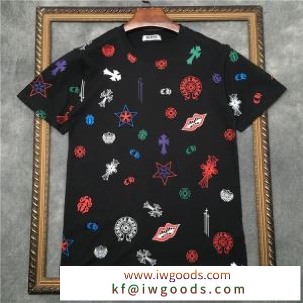 限定色がお目見え 2色可選 半袖Tシャツ クロムハーツ 人気ランキング最高 CHROME HEARTS iwgoods.com iGnO9z