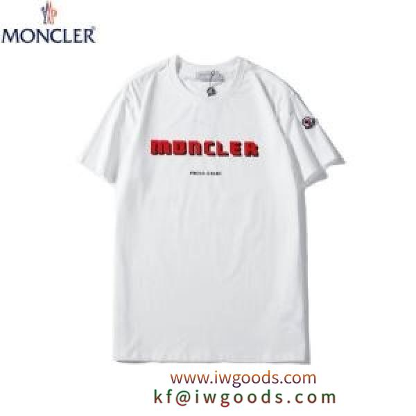 気軽にスタイルアップ モンクレール Tシャツ コピー メンズ MONCLER ブラック ホワイト 通勤通学 カジュアル おしゃれ 安い iwgoods.com uqyG9r