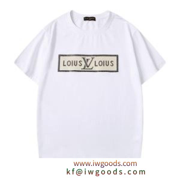 2色可選 ナチュラルさんが取り入れやすい 半袖Tシャツ 季節を問わず一年中着回せる ルイ ヴィトン LOUIS VUITTON iwgoods.com 0Ln0Tv