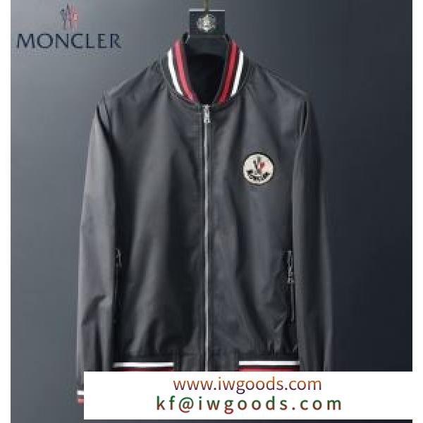 ジャケット MONCLER 2020限定 きちんと感あるデザインが素敵 モンクレール 服 メンズ ブラック ホワイト コピー 通勤通学 安い iwgoods.com Ce4Pju