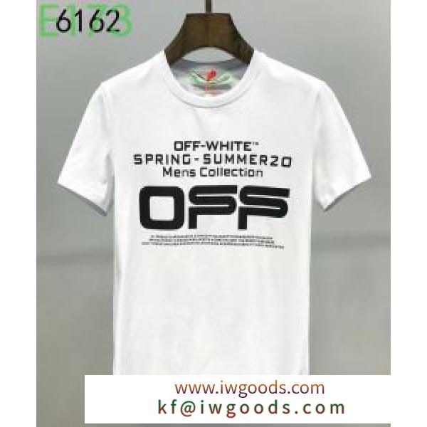 おしゃれに大人の必見 2色可選 Off-White オフホワイト 2020年春限定半袖/Tシャツ iwgoods.com vC4zqC
