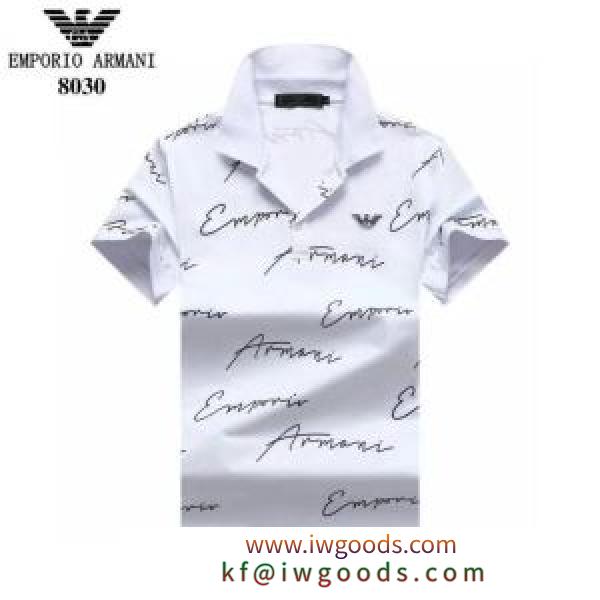 多色可選 2020SS人気 アルマーニ ARMANI 今回注目する 半袖Tシャツ 2年以上連続１位獲得 iwgoods.com eqiiyy