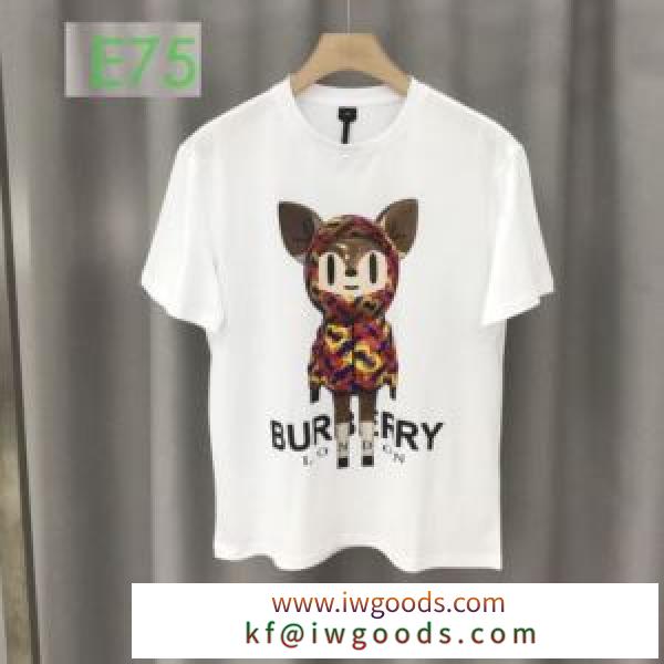 半袖Tシャツ 高級感のある素材 2色可選 バーバリー一番手に入れやすい  BURBERRY 2020年春限定 iwgoods.com WnKbCa