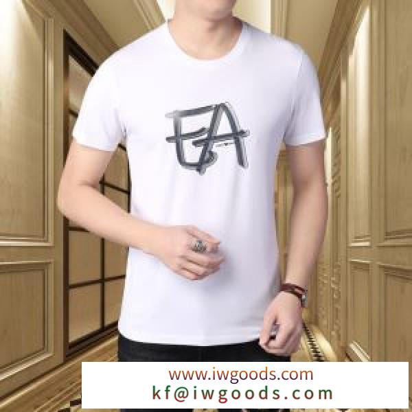 多色可選 半袖Tシャツ 人気が継続中 アルマーニ 海外でも大人気 ARMANI 日本未入荷カラー iwgoods.com raqGHz