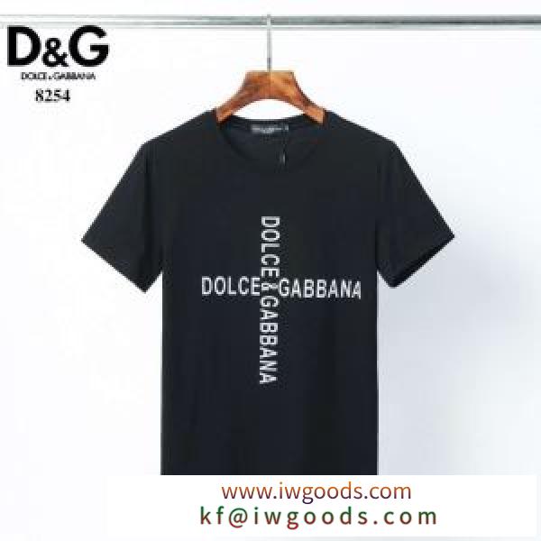 2色可選 今年の春トレンド 半袖Tシャツ 大幅割引価格 ドルチェ＆ガッバーナ Dolce&Gabbana iwgoods.com a0byKv