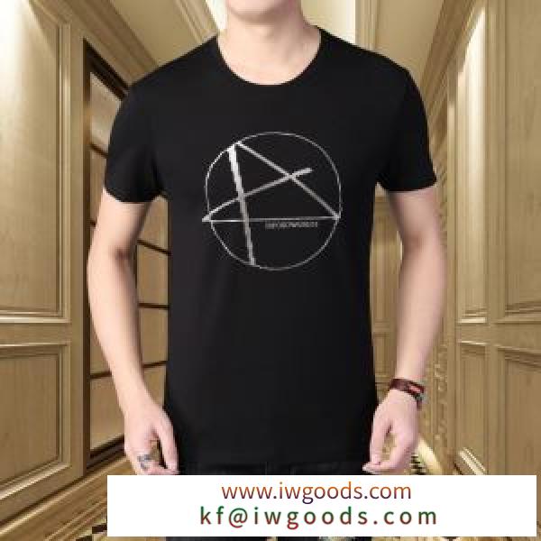 取り入れやすい 多色可選 半袖Tシャツ 大人気のブランドの新作 アルマーニ 確定となる上品 ARMANI iwgoods.com aSriKn