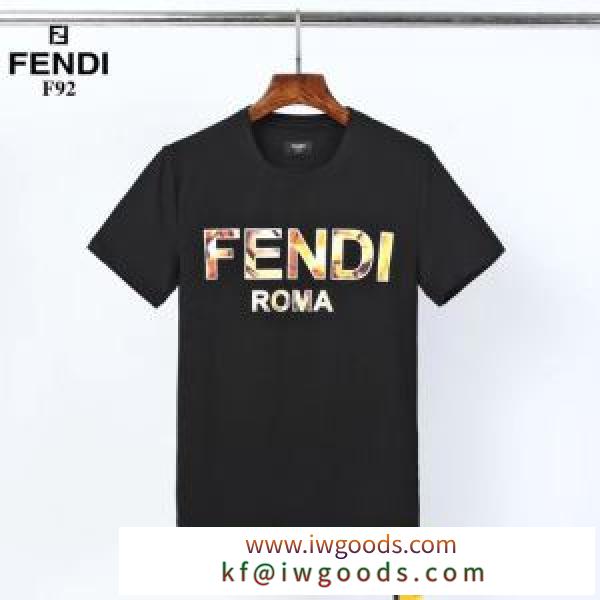 2020話題の商品 フェンディ2色可選  FENDI 今季の主力おすすめ 半袖Tシャツ人気は今季も健在 iwgoods.com nSPPDi