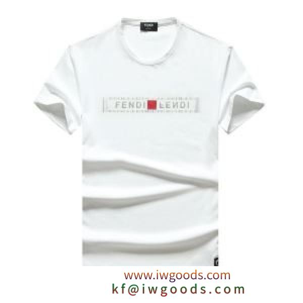 半袖Tシャツ 3色可選 確定となる上品 フェンディ最もオススメ  FENDI  人気が継続中 iwgoods.com imW5fC