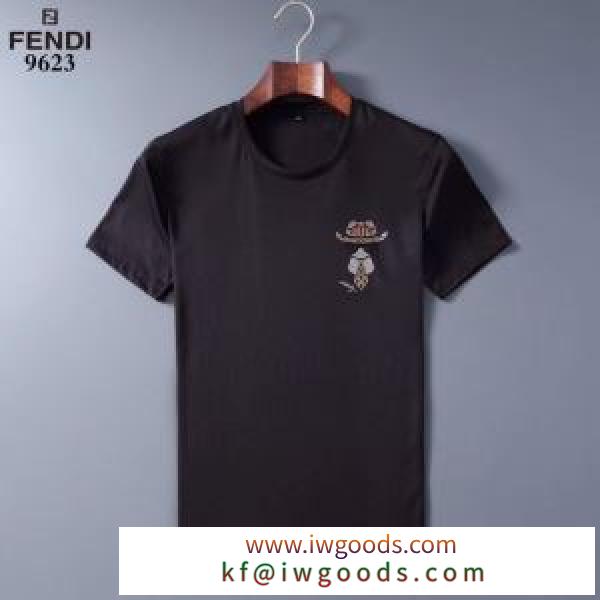 普段使いにも最適なアイテム 2色可選 半袖Tシャツ 人気の高いブランド フェンディ FENDI iwgoods.com 5zy8Tz