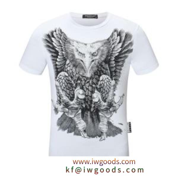 フィリッププレイン 多色可選 大人気柄 PHILIPP PLEIN 半袖Tシャツ 非常にシンプルなデザインな iwgoods.com Ojyyia