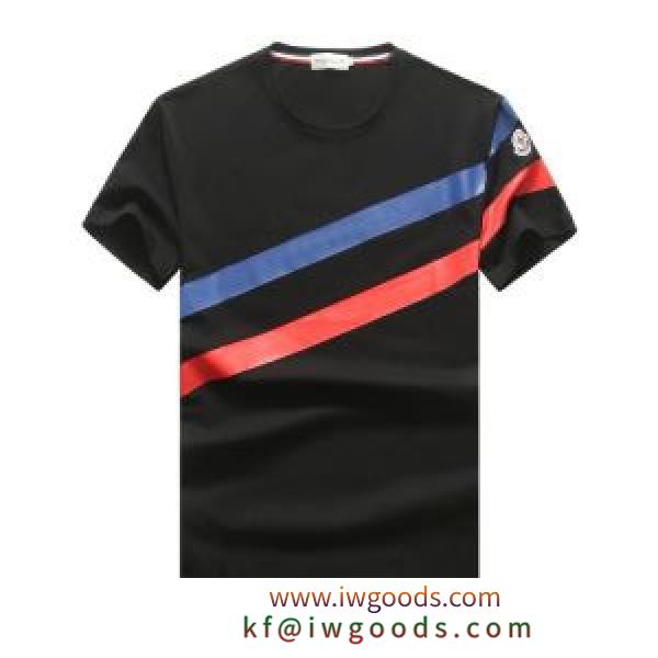 2色可選 モンクレール 高級感のある素材 MONCLER 海外でも人気なブランド 半袖Tシャツ iwgoods.com WjeyKj