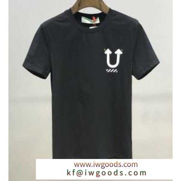 2色可選 半袖Tシャツ オススメのアイテムを見逃すな Off-White オフホワイト コーデの完成度を高める iwgoods.com zyayia