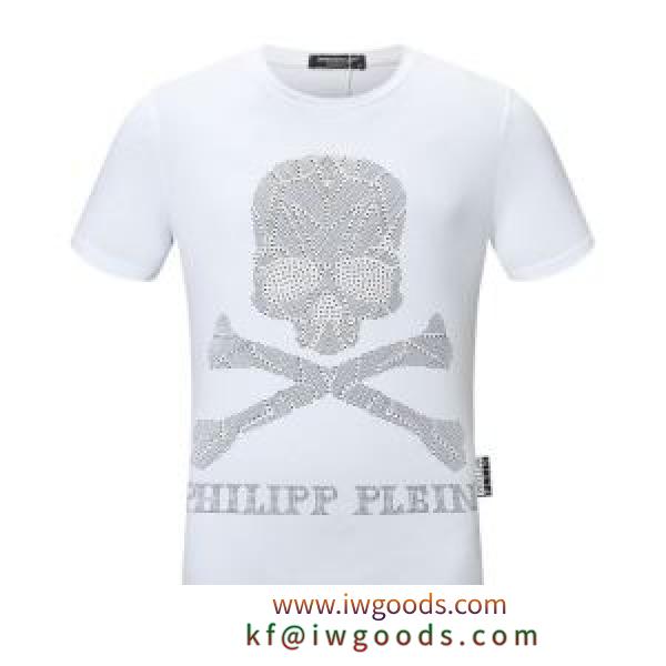 3色可選 注目を集めてる フィリッププレイン PHILIPP PLEIN 海外限定ライン 半袖Tシャツ十分上品 iwgoods.com ymKTzC