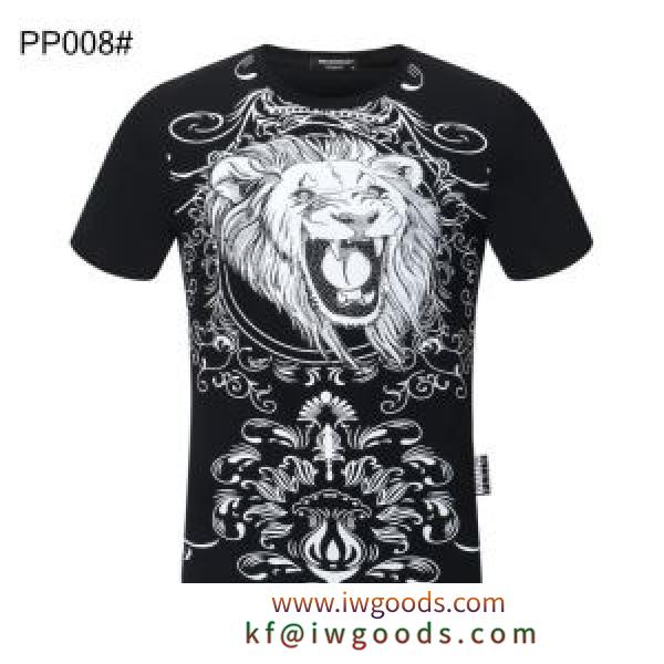 半袖Tシャツ 最先端のスタイル フィリッププレイン注目度が上昇中  3色可選 PHILIPP PLEIN 2020SS人気 iwgoods.com 4baGHj