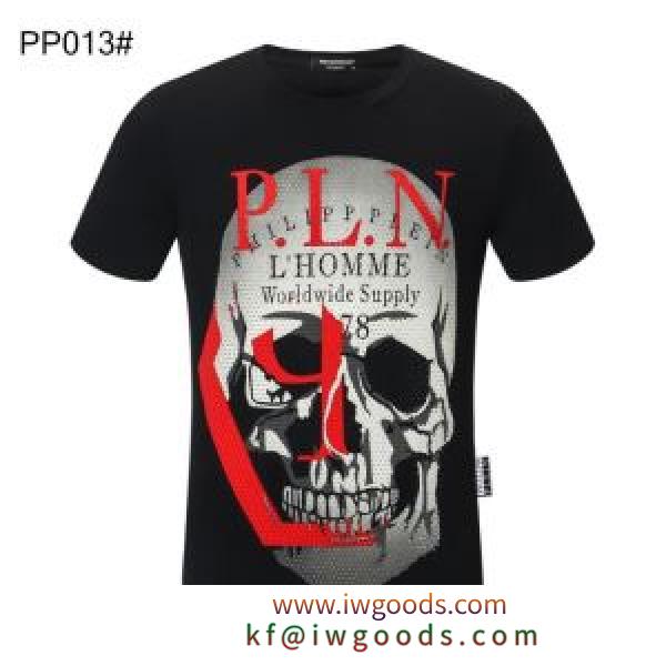 普段使いにも最適なアイテム 半袖Tシャツ 多色可選 人気の高いブランド フィリッププレイン PHILIPP PLEIN iwgoods.com myaGPr