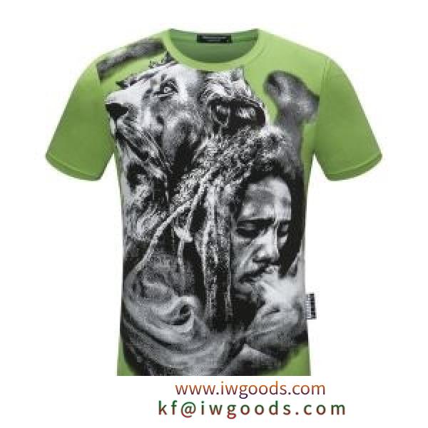 多色可選 コーデをより素敵に見せる  フィリッププレイン PHILIPP PLEIN 半袖Tシャツ どんなスタイルにも馴染む iwgoods.com eaKjSb