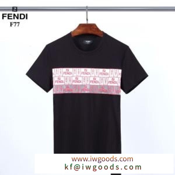 着心地FENDI 半袖 Tシャツ メンズ 着こなし フェンデイ コピー 激安2020人気ランキング優質な生地コットンスウェットウェア
