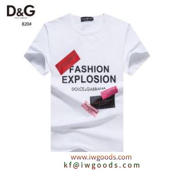 半袖Tシャツ 2色可選 オススメのアイテムを見逃すな ドルチェ＆ガッバーナ Dolce&Gabbana iwgoods.com eSPzWD