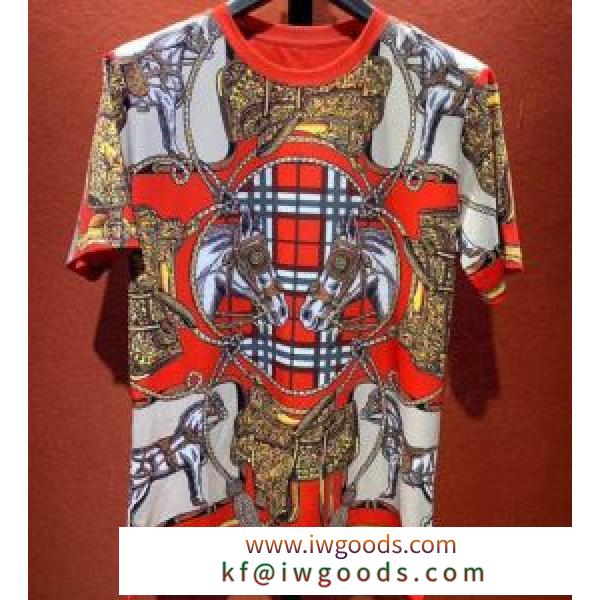 この時期の一番人気は バーバリー シンプルなファッション BURBERRY 半袖Tシャツ  2020モデル iwgoods.com DOLD8f